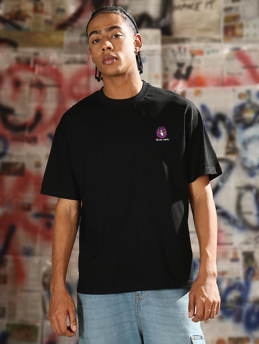 men back print round neck regular fit t-shirt - 21843312 - Standard Image - 2