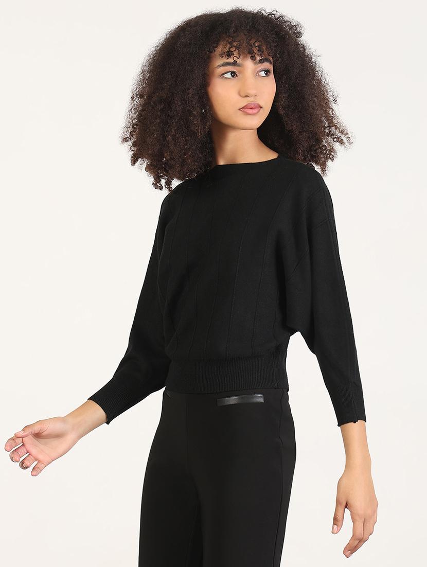 women batwing sleeves regular top - 21843367 - Standard Image - 2