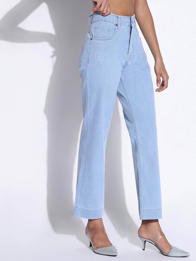 women high rise straight fit jean - 21843522 - Standard Image - 2