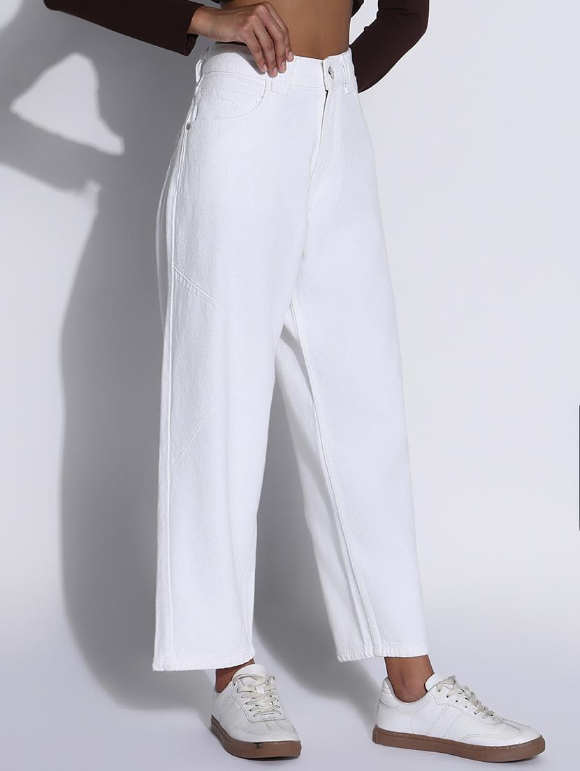 women high rise straight fit jean - 21843533 - Standard Image - 2