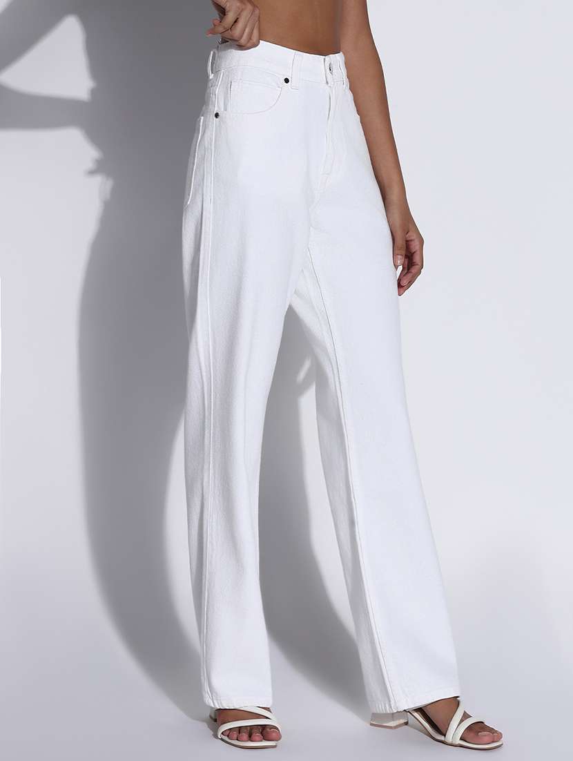 women high rise straight fit jean - 21843538 - Standard Image - 2