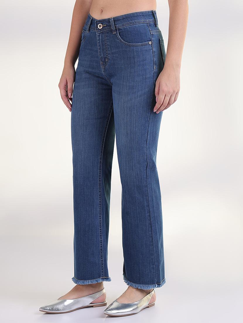 women mid rise straight fit jean - 21843553 - Standard Image - 2