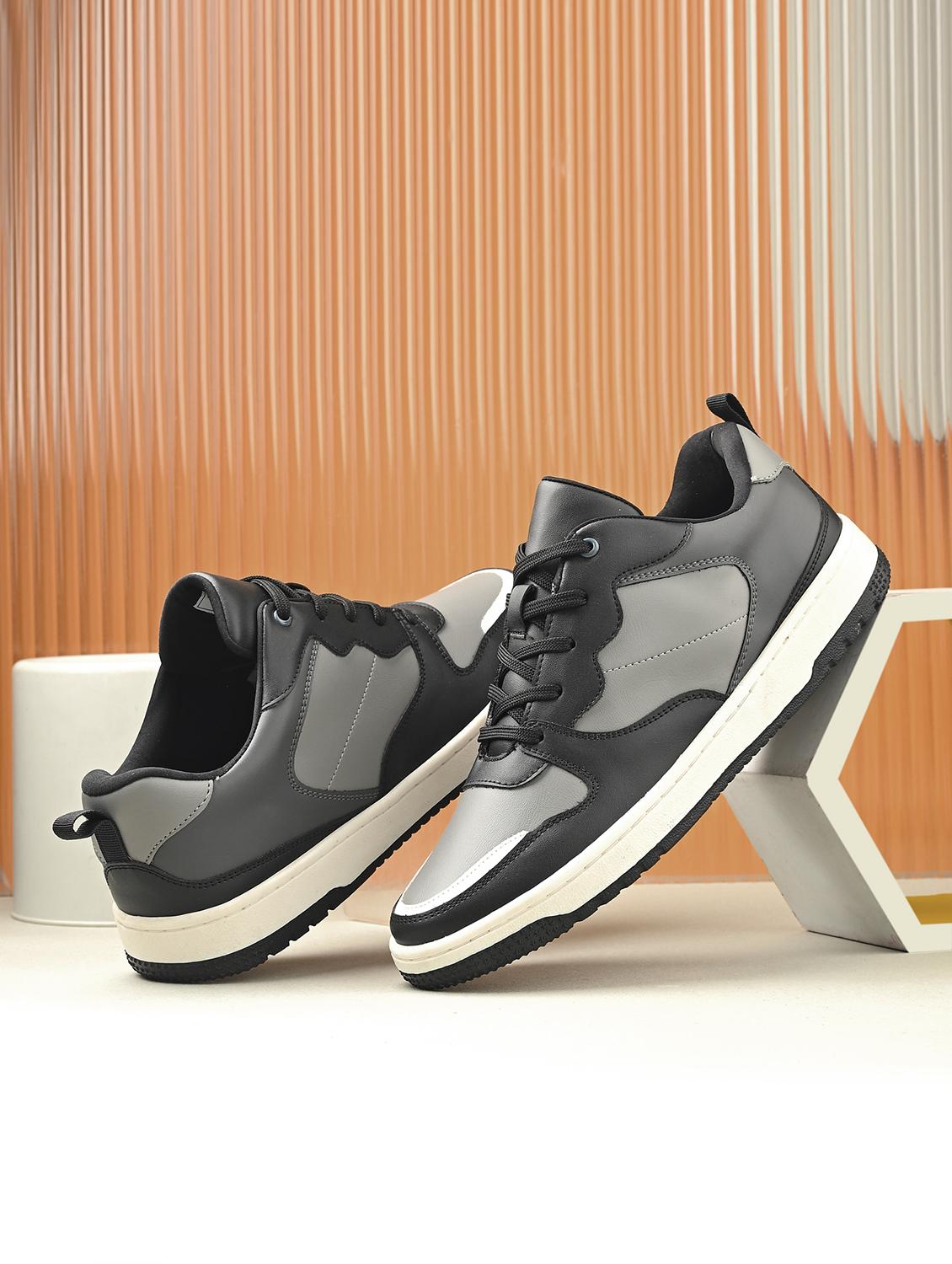 men black lace up sneaker - 21843884 -  Zoom Image - 0