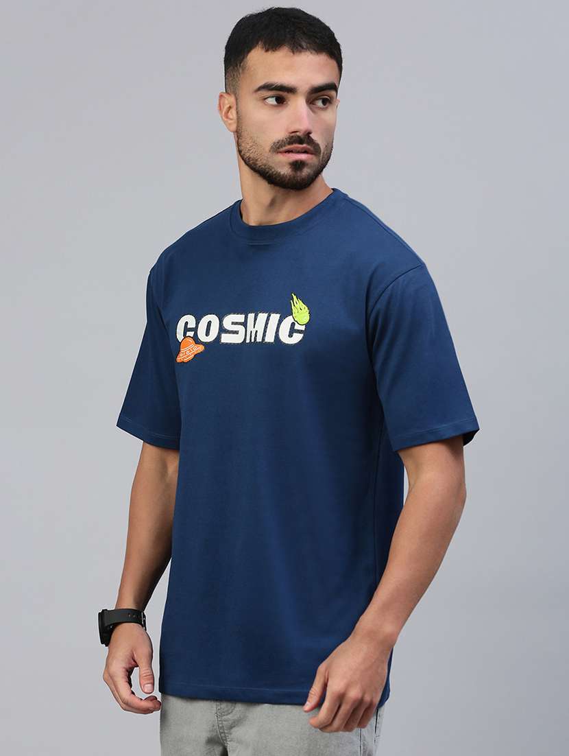 men typographic short sleeve slim fit t-shirt - 21844295 -  Standard Image - 2