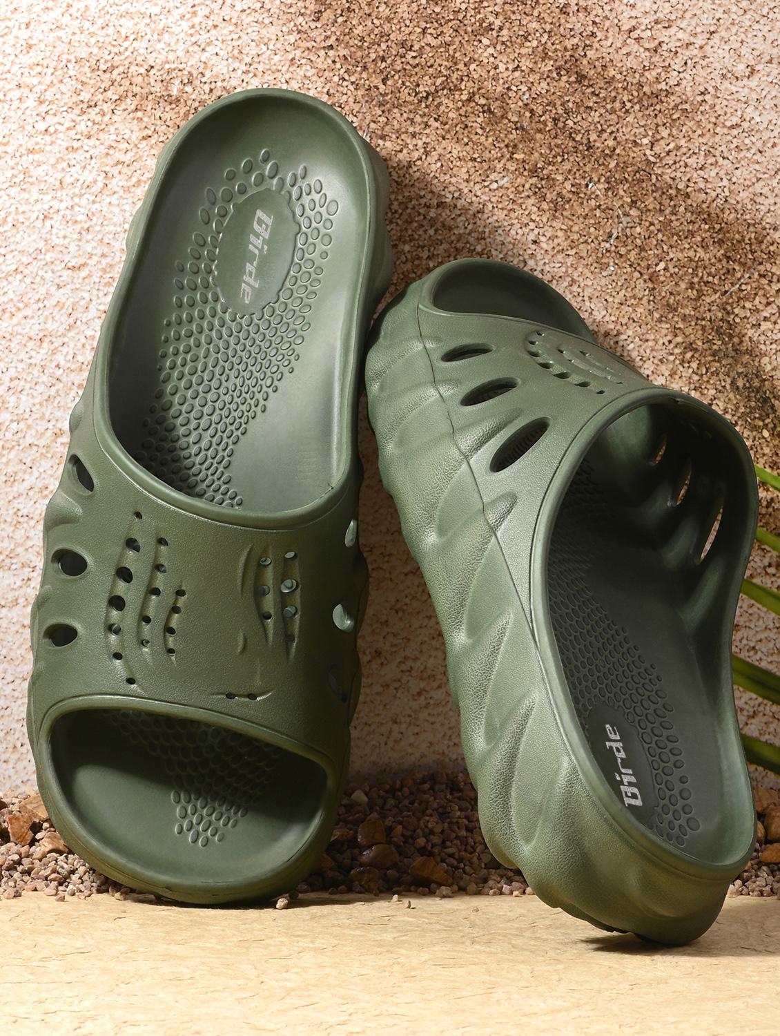men green slip on slider - 21844396 -  Zoom Image - 0
