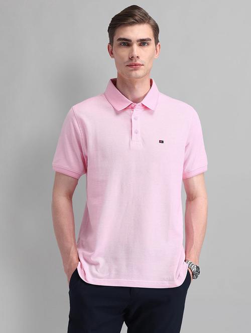 men solid short sleeve polo t-shirt - 21844704 -  Standard Image - 0