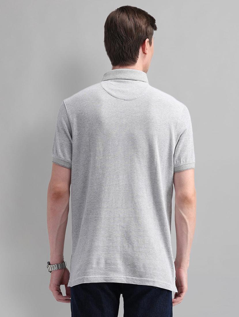 men solid short sleeve polo t-shirt - 21844706 - Standard Image - 2