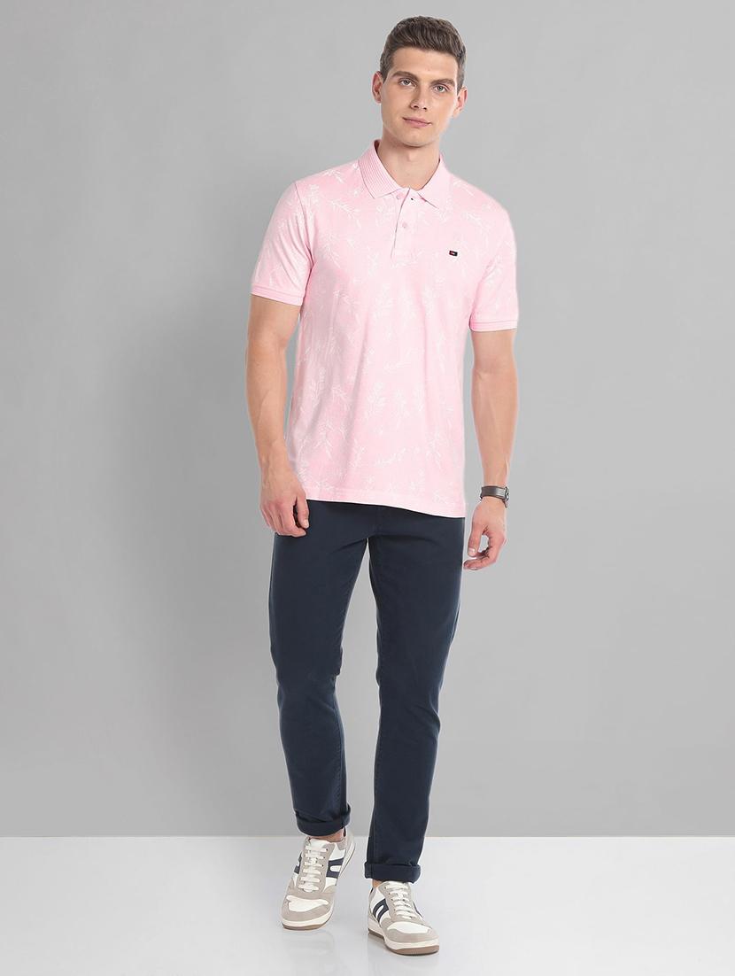 men printed short sleeves polo t-shirt - 21844721 - Standard Image - 2