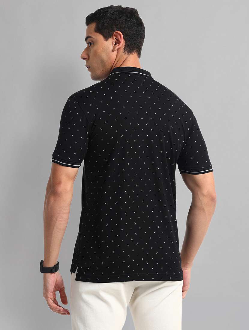 men printetd short sleeves polo t-shirt - 21844732 - Standard Image - 2