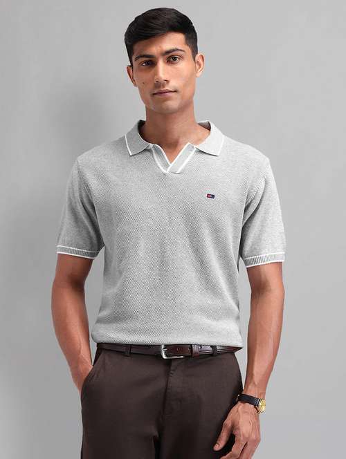 men solid short sleeves polo t-shirt - 21844733 -  Standard Image - 0