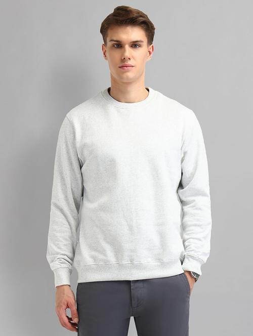 men solid long sleeve slim fit sweatshirt - 21844828 - Standard Image - 0