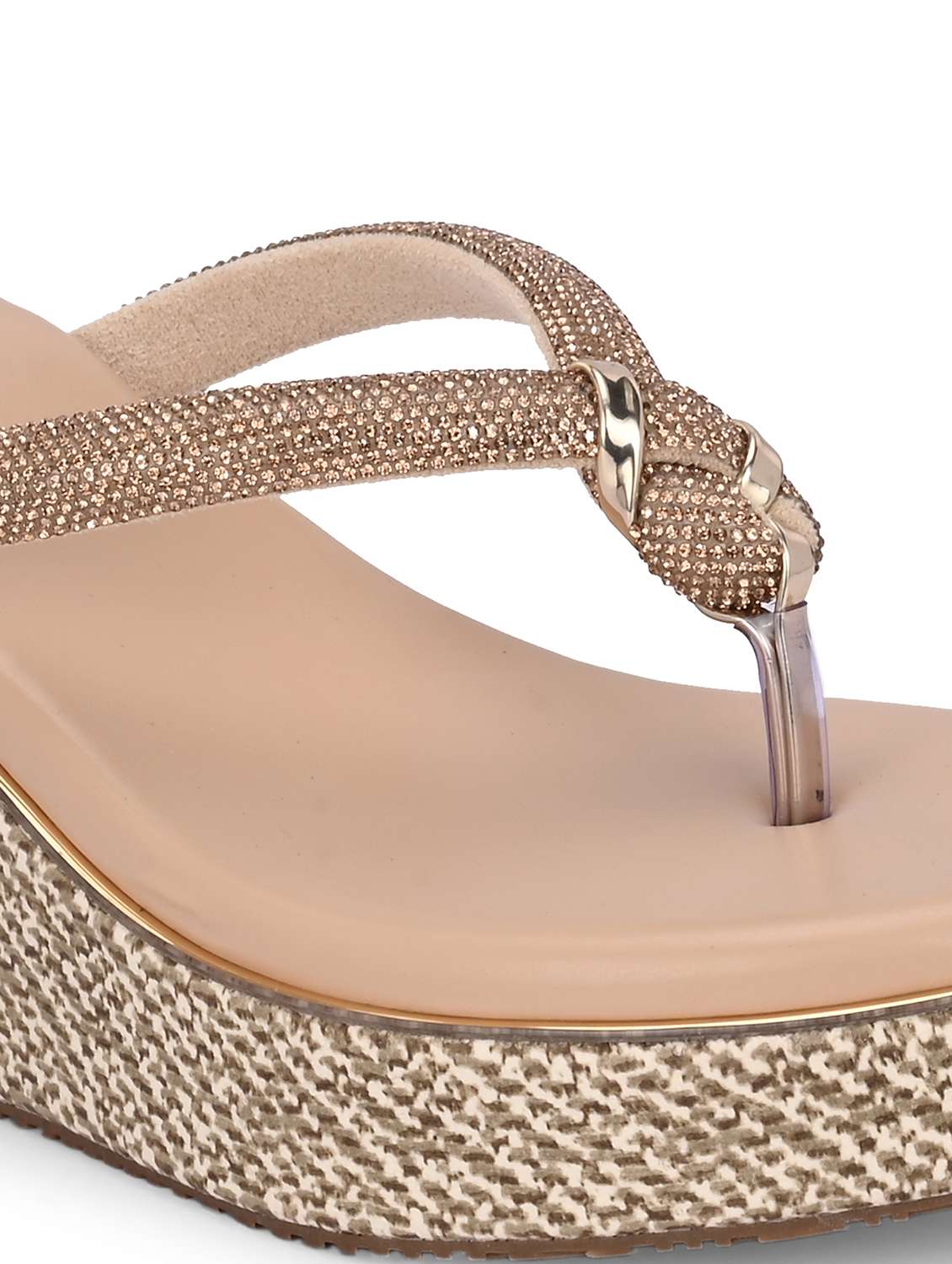 women gold toe separator wedge - 21845503 -  Standard Image - 7