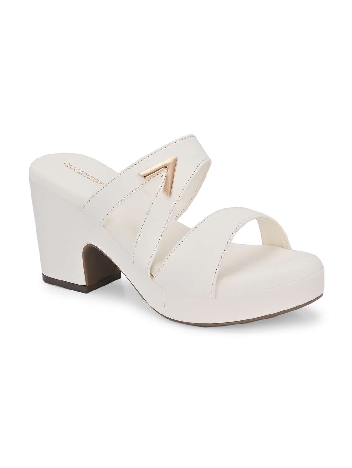 women white slip on sandal - 21845516 -  Standard Image - 2