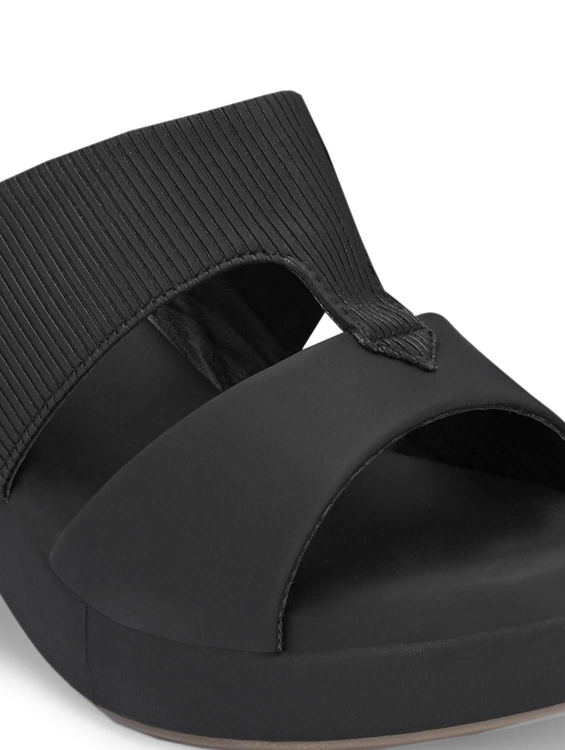 women black slip on sandal - 21845517 -  Standard Image - 7
