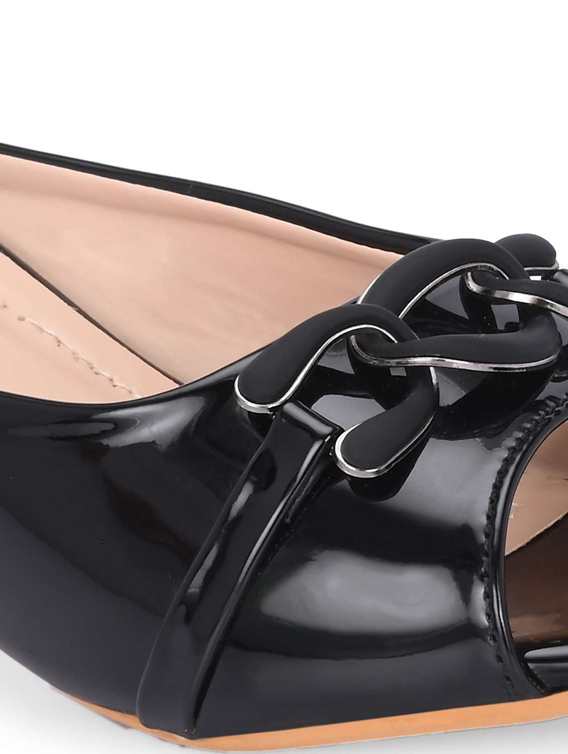 women black slip on sandal - 21845522 -  Standard Image - 7