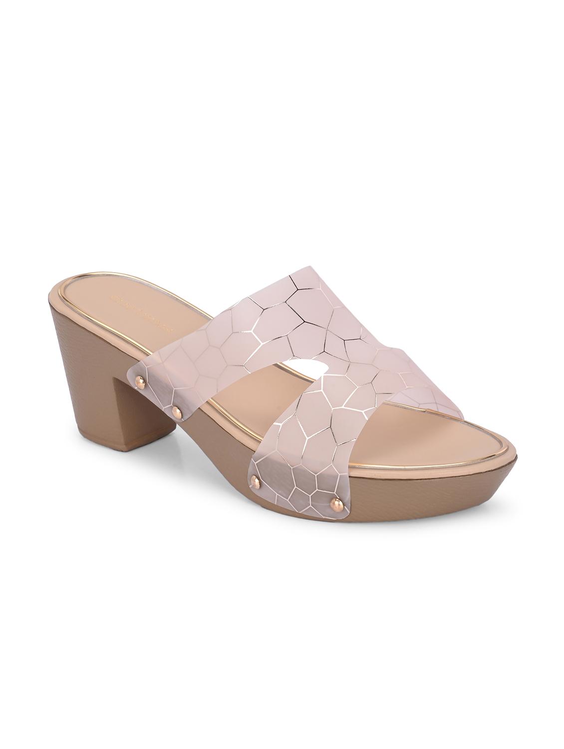 women beige slip on sandal - 21845525 - Standard Image - 2
