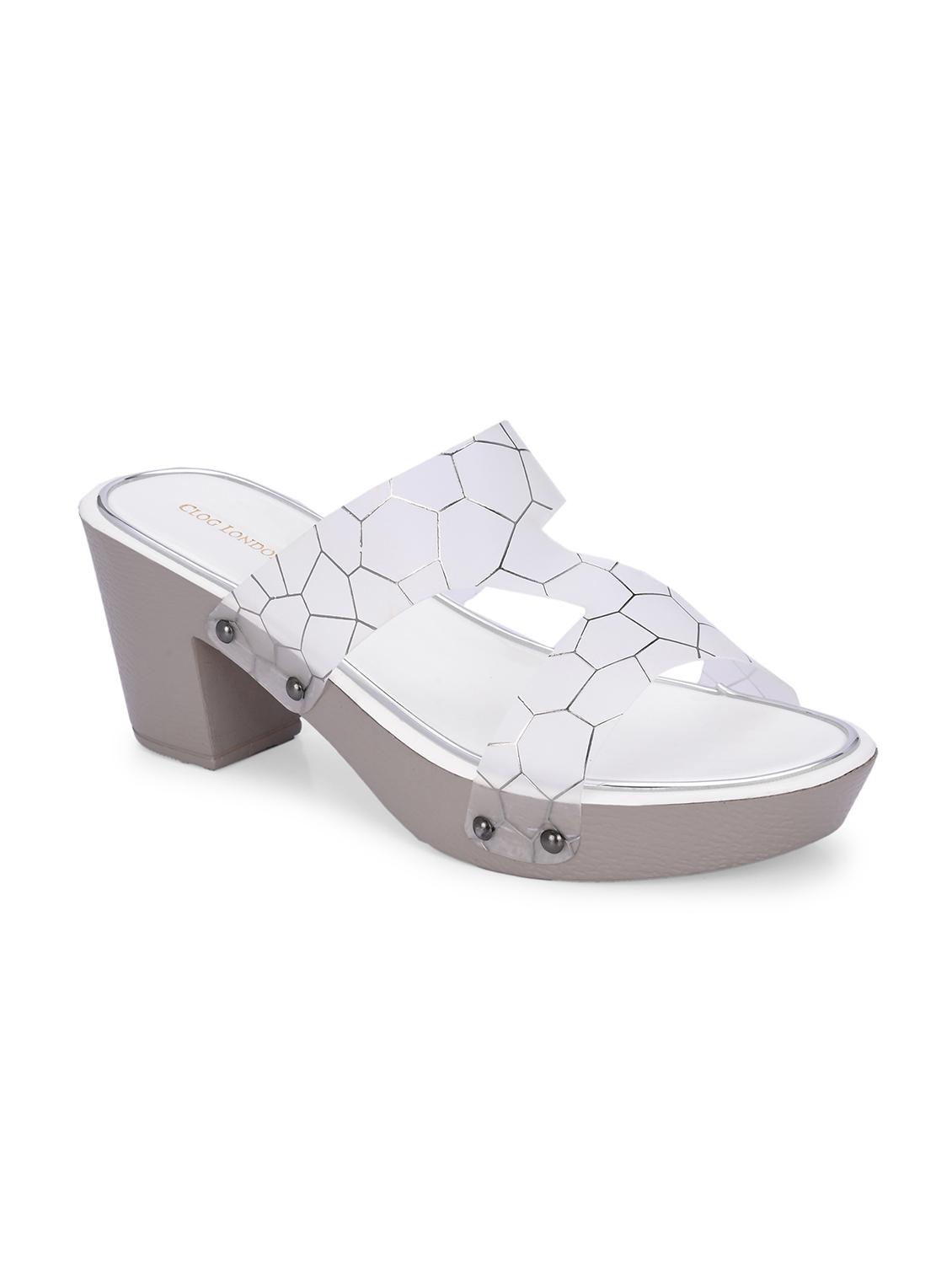 women grey slip on sandal - 21845526 - Standard Image - 2
