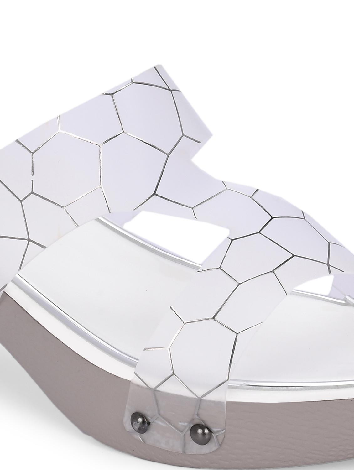 women grey slip on sandal - 21845526 - Standard Image - 7