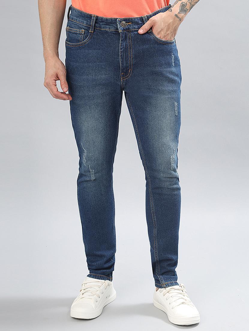 men blue mid rise ankle length denim jean - 21853428 - Zoom Image - 0
