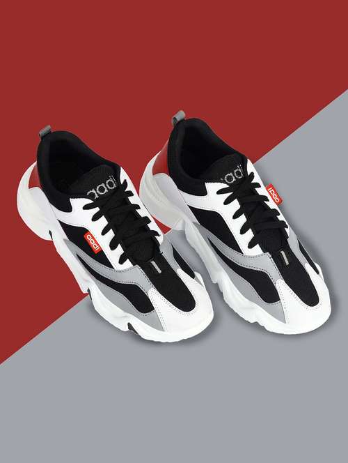 men color block lace up shoe - 21853527 -  Standard Image - 0