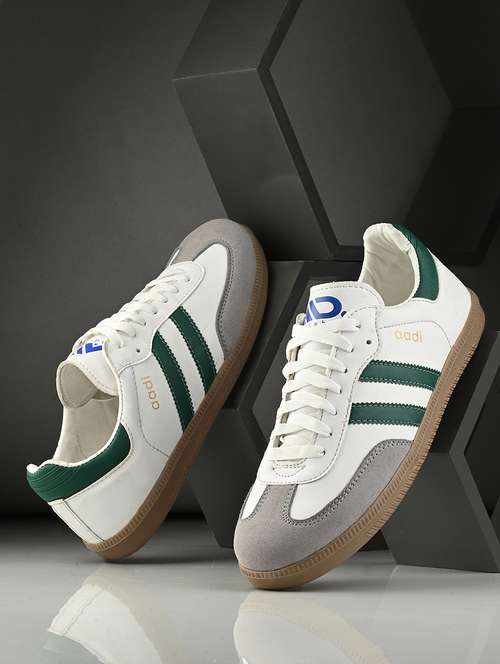 men color block lace up sneaker