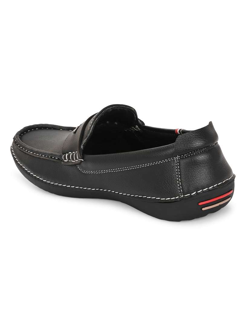 men black slip on loafers - 21853577 -  Standard Image - 2