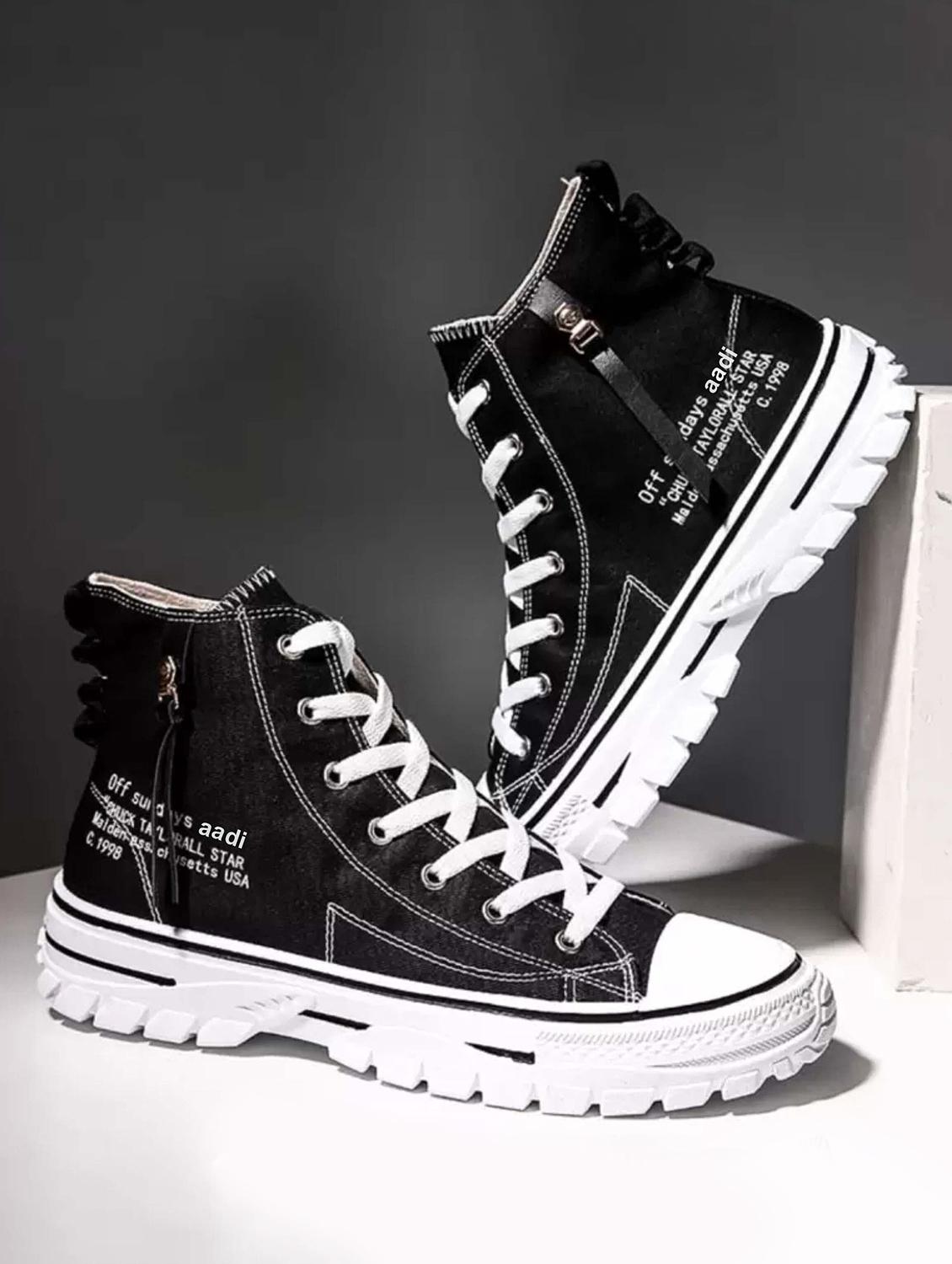 men black lace up sneaker - 21853622 -  Zoom Image - 0