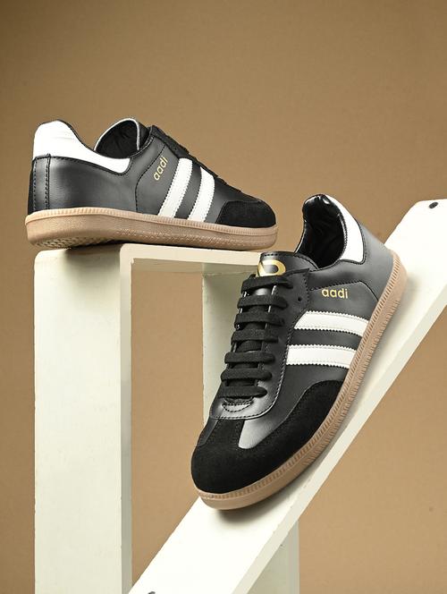men black lace up sneaker - 21853627 - Standard Image - 0
