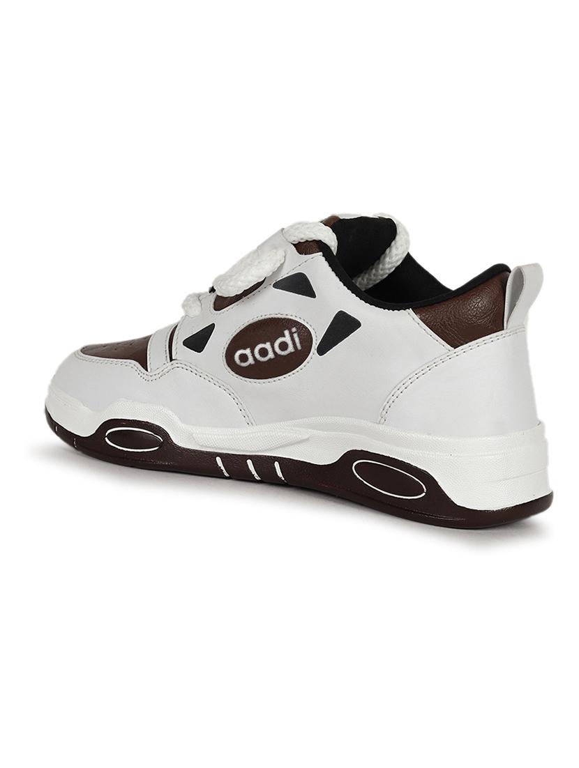 women white lace up sneaker - 21853642 - Standard Image - 2