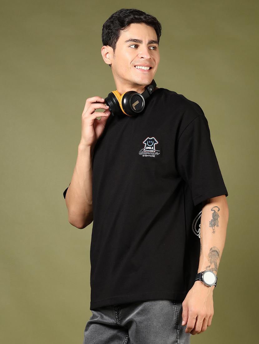 men printed short sleeve loose fit t-shirt - 21853827 - Standard Image - 2