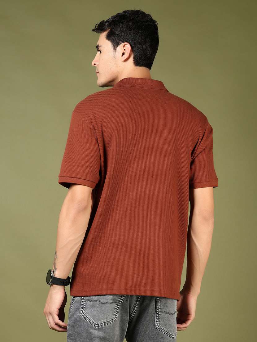 men solid short sleeve regular fit polo t-shirt - 21853830 -  Standard Image - 2