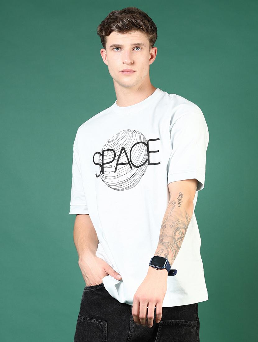 men light blue printed short sleeve regular fit t-shirt - 21853840 - Standard Image - 2