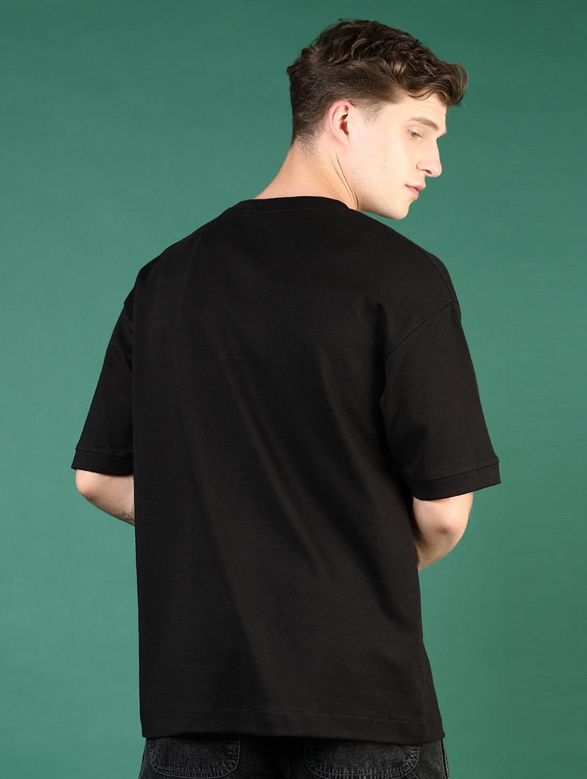 men black graphic short sleeve regular fit t-shirt - 21853853 - Standard Image - 2