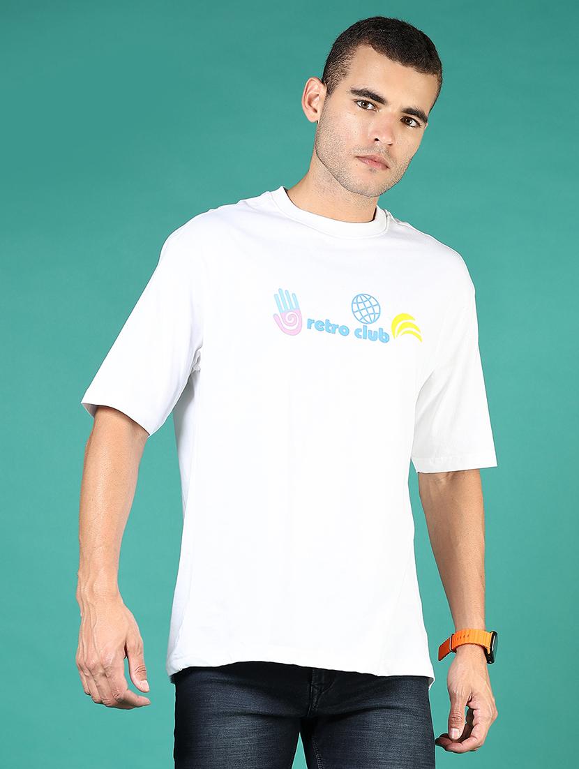 men printed short sleeve loose fit t-shirt - 21853901 - Standard Image - 2