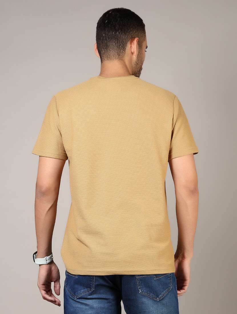 men solid short sleeve regular fit t-shirt - 21853917 -  Standard Image - 2