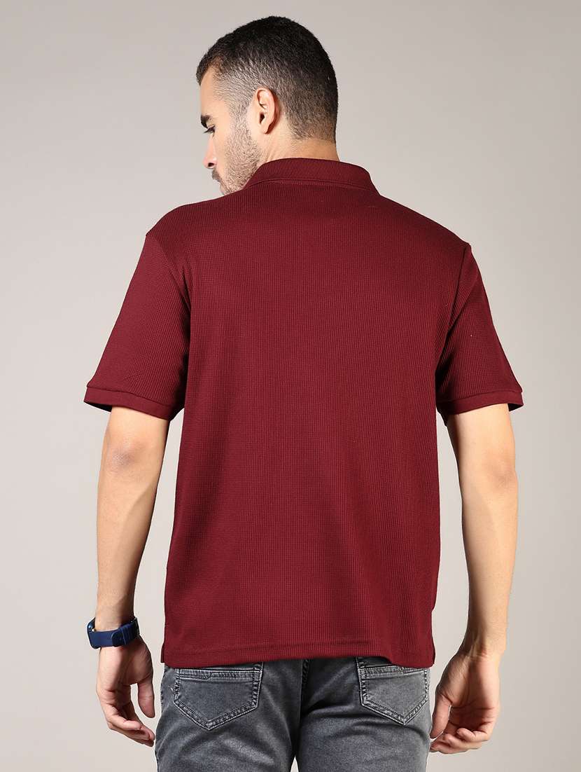 men solid short sleeve regular fit polo t-shirt - 21853944 -  Standard Image - 2