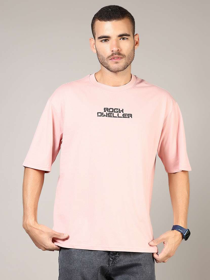 men front & back print round neck regular fit t-shirt - 21853967 -  Standard Image - 2