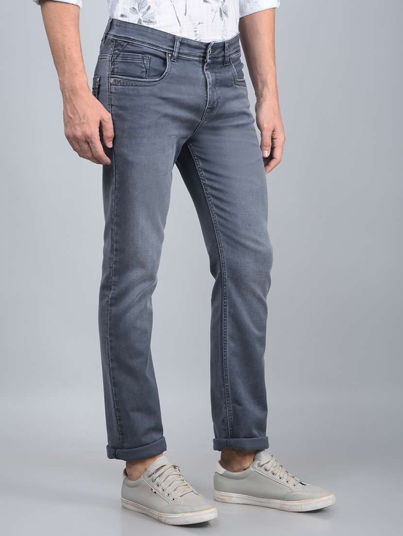 men mid rise full length denim jeans - 21854571 -  Standard Image - 2