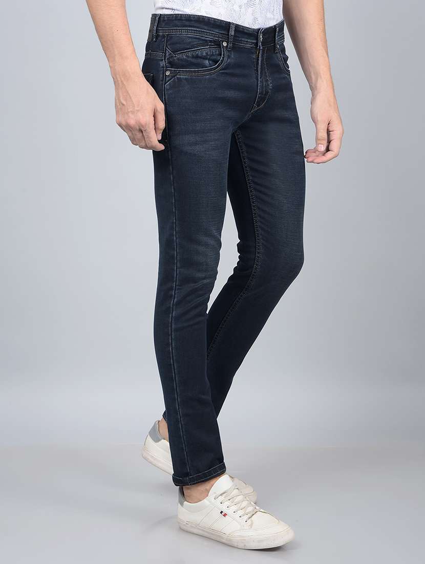 men mid rise full length denim jeans - 21854576 -  Standard Image - 2
