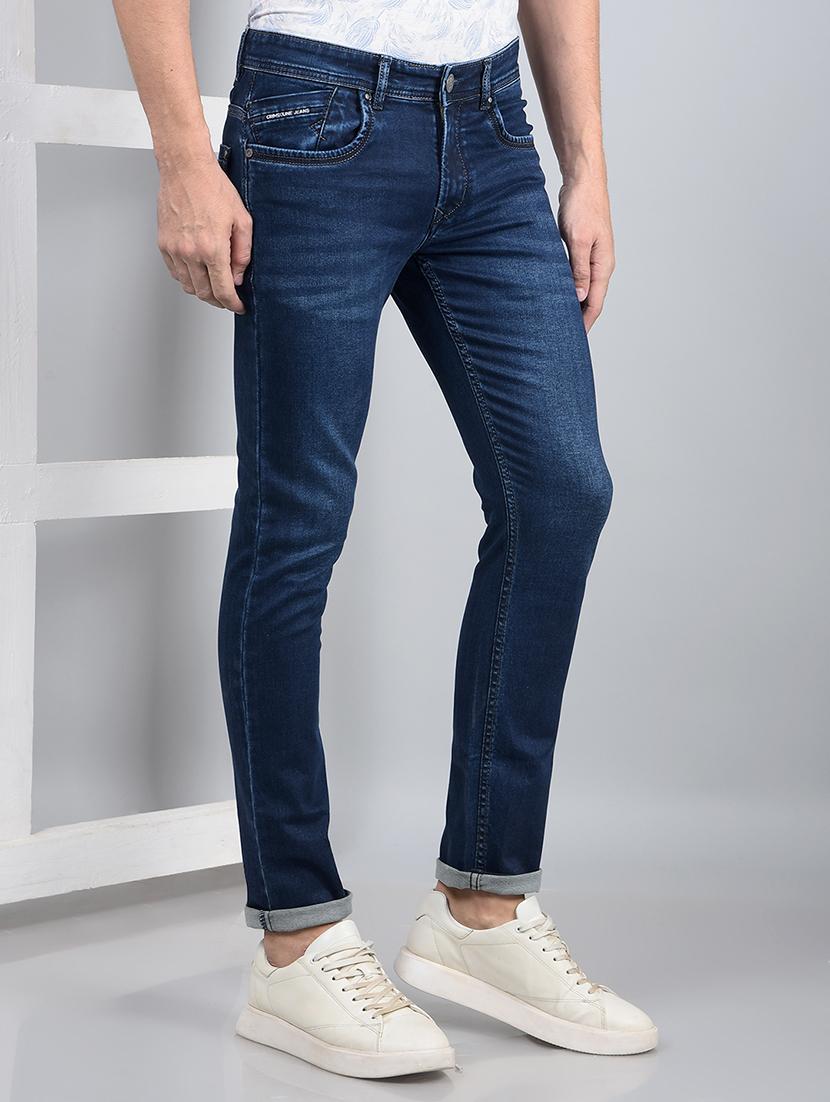 men mid rise full length denim jeans - 21854577 - Standard Image - 2