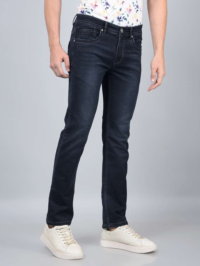 men mid rise full length denim jeans - 21854579 -  Standard Image - 2