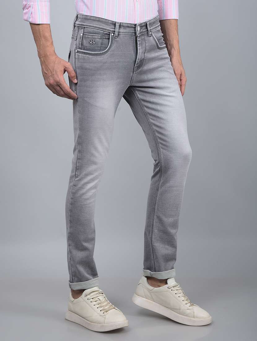 men mid rise full length denim jeans - 21854580 -  Standard Image - 2