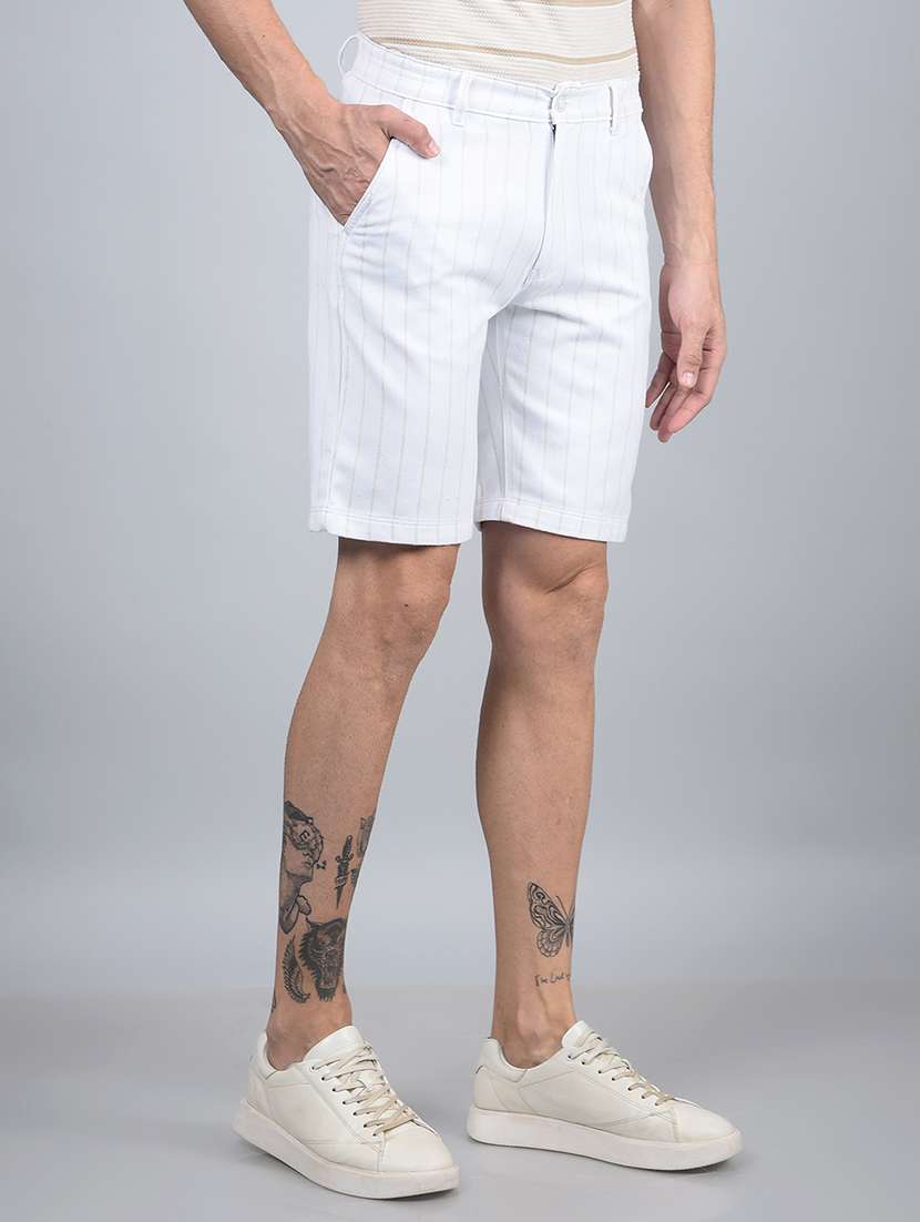 men stripes mid rise shorts - 21854758 -  Standard Image - 2