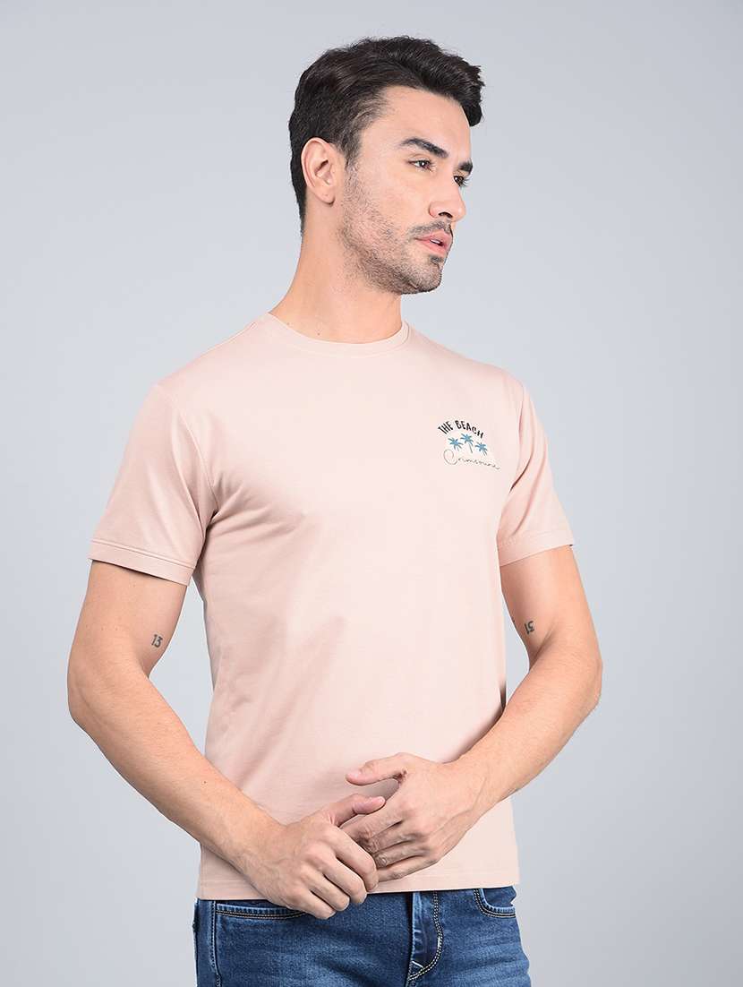 men graphic short sleeve slim fit t-shirt  - 21854775 -  Standard Image - 2