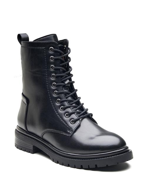 women black calf length boot - 21854962 -  Standard Image - 0