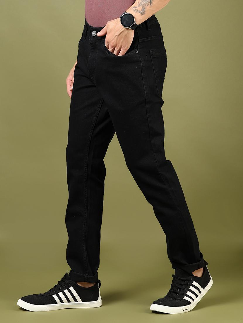 men solid mid rise full length jeans - 21855193 - Standard Image - 2