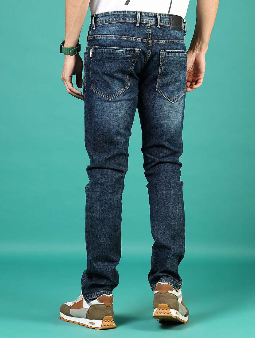 men distress mid rise full length denim jeans - 21855201 -  Standard Image - 2