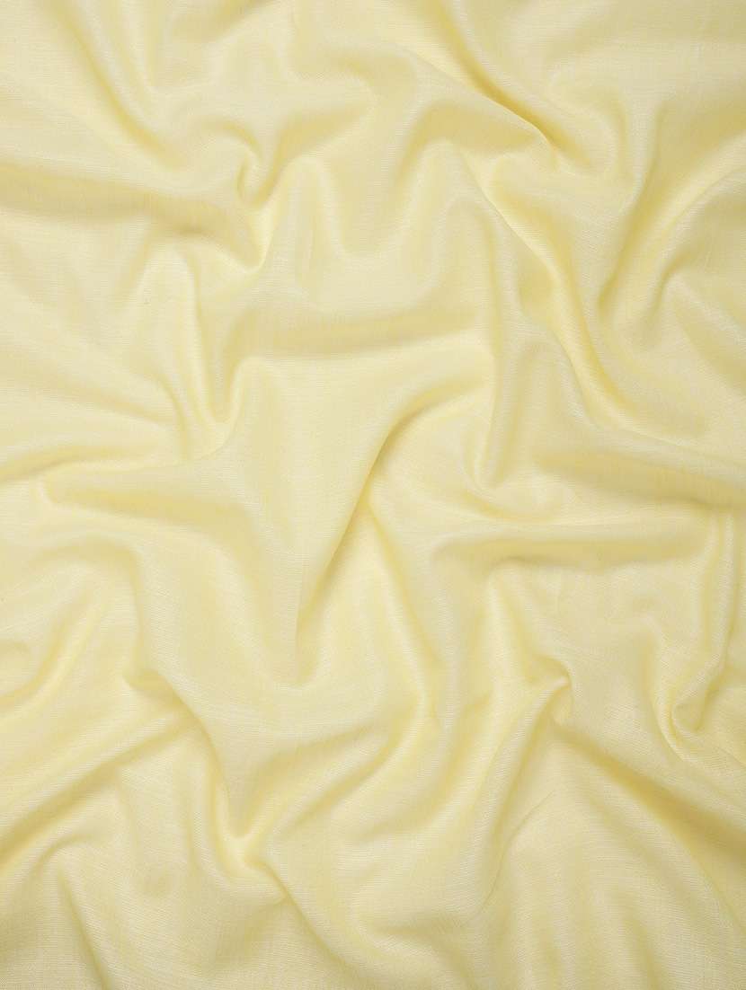 women yellow plain saree with blouse - 21855561 -  Standard Image - 7