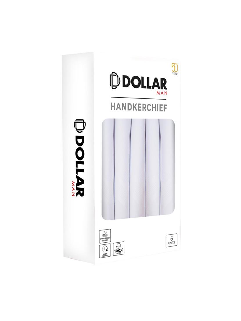 men pack of 5 white handkerchief - 21855607 - Standard Image - 2