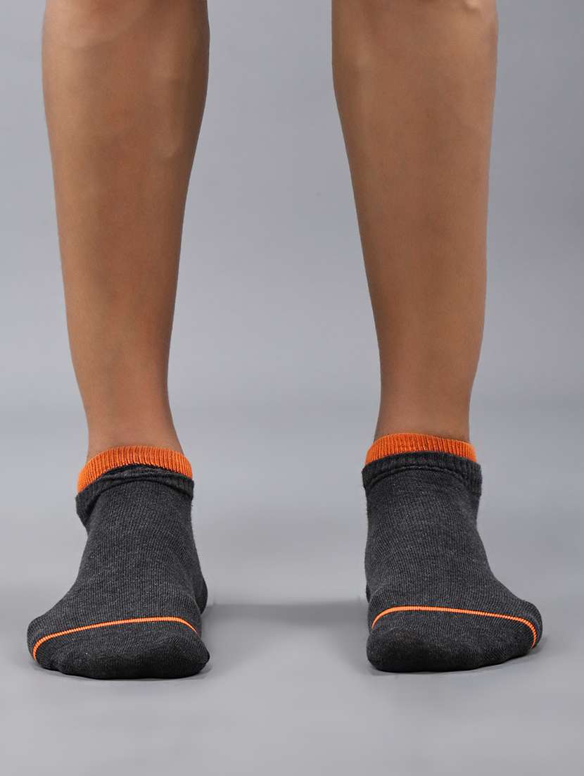men pack of 3 solid ankle length socks - 21863713 -  Standard Image - 2